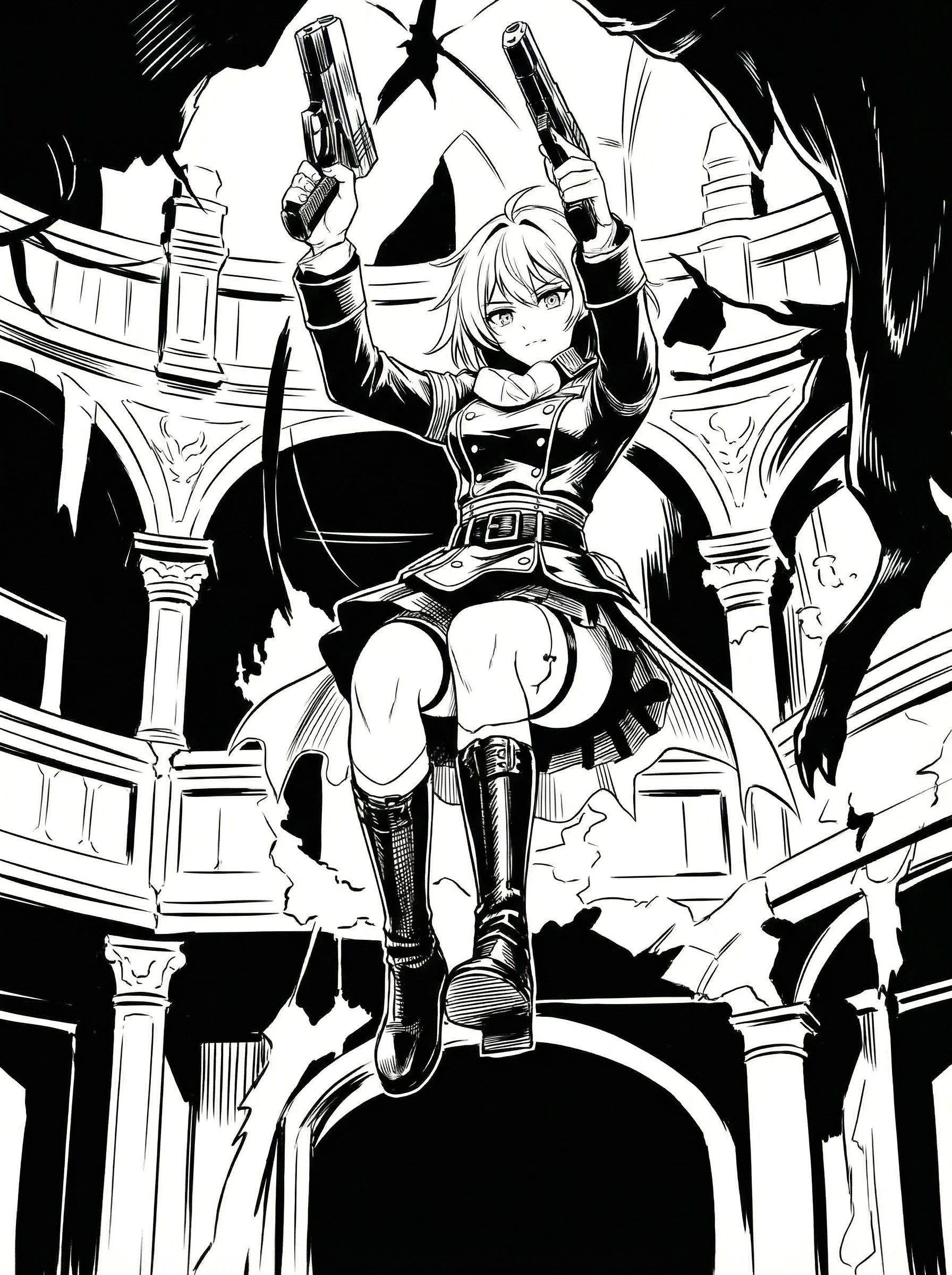 Manga en noir et blanc en un clic_image 